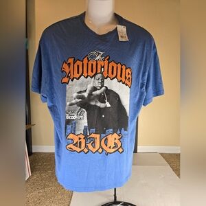 NWT The Notorious B.I.G. King of Brooklyn Big T-shirt size Medium